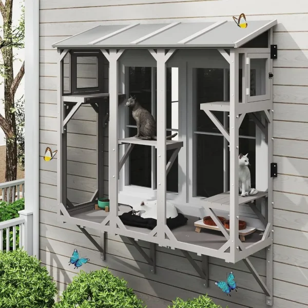 Cat Catio, Expandable / Several Cats, All-Weather