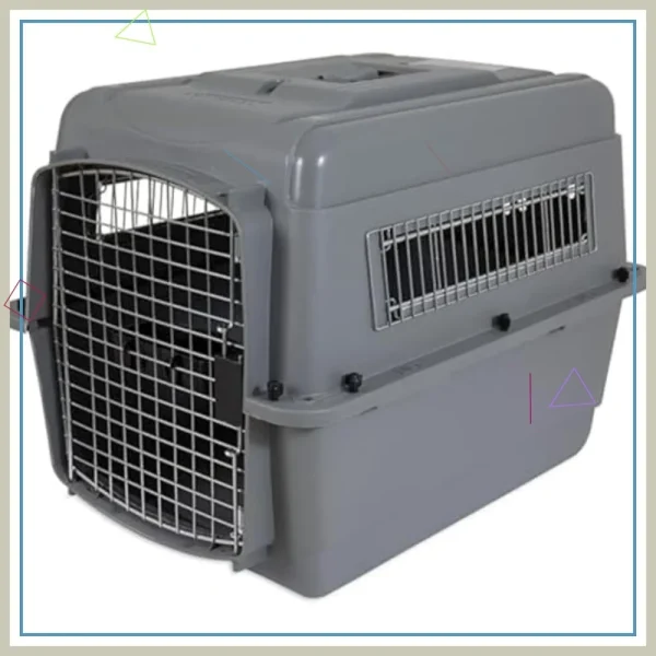 Airline-Approved Travel Dog Crate Pets 15-30 lbs,