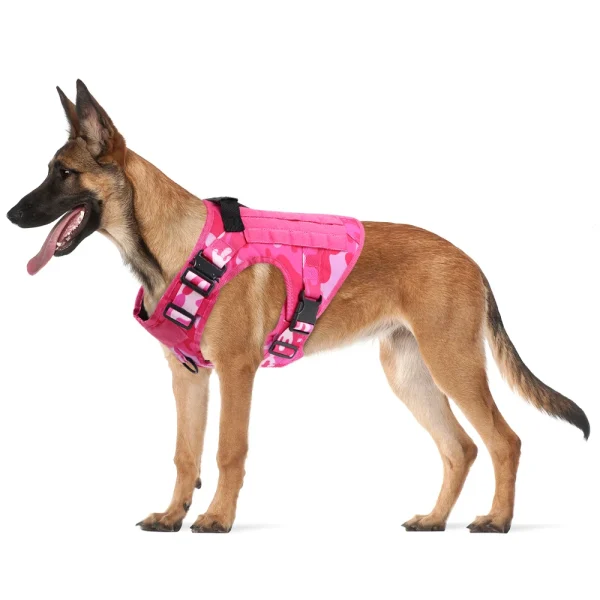 Military Pink Camouflage Harness  Large Medium Dogs