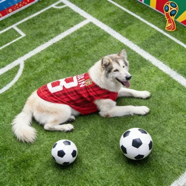 Hot New Soccer Cat Dog Breathable Mesh Jersey