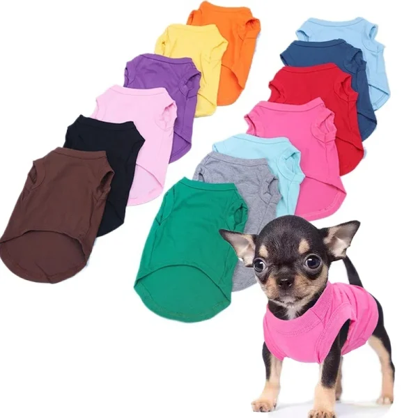 Pure Cotton Shirts / Small Medium & Large Dogs