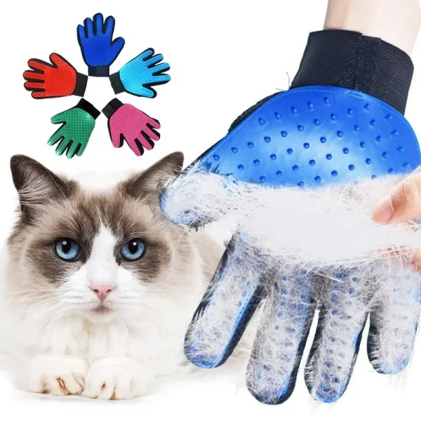 grooming glove for cats